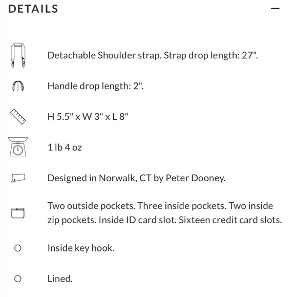 Dooney & Bourke NWOT Belvedere ambler crossbody bag - Picture 9 of 9